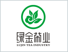 绿金茶业品牌标志